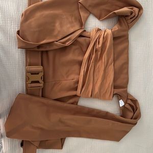 Lalabu simple wrap - Camel